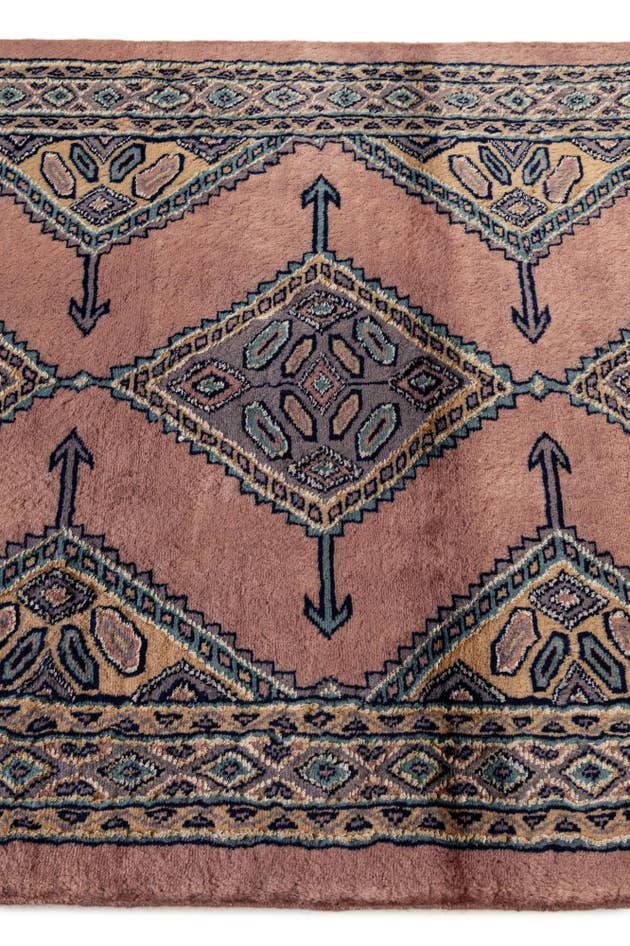 Detail image of 3' 2 x 5' 3 Hand Knotted Bokhara Oriental Rug