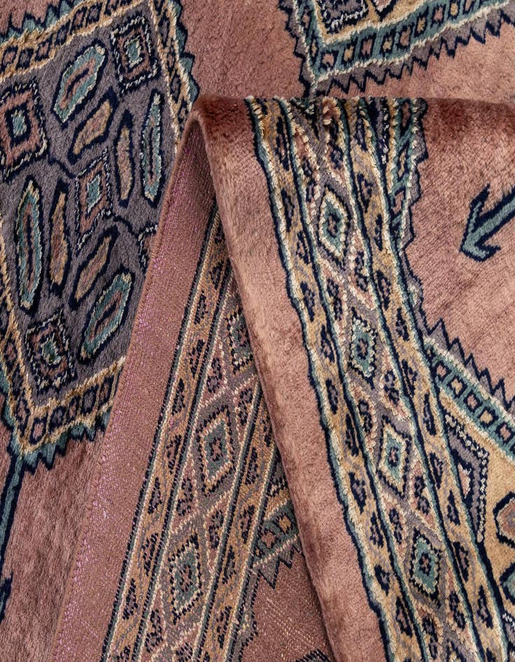 Detail image of 3' 2 x 5' 3  Hand Knotted Bokhara Oriental Rug