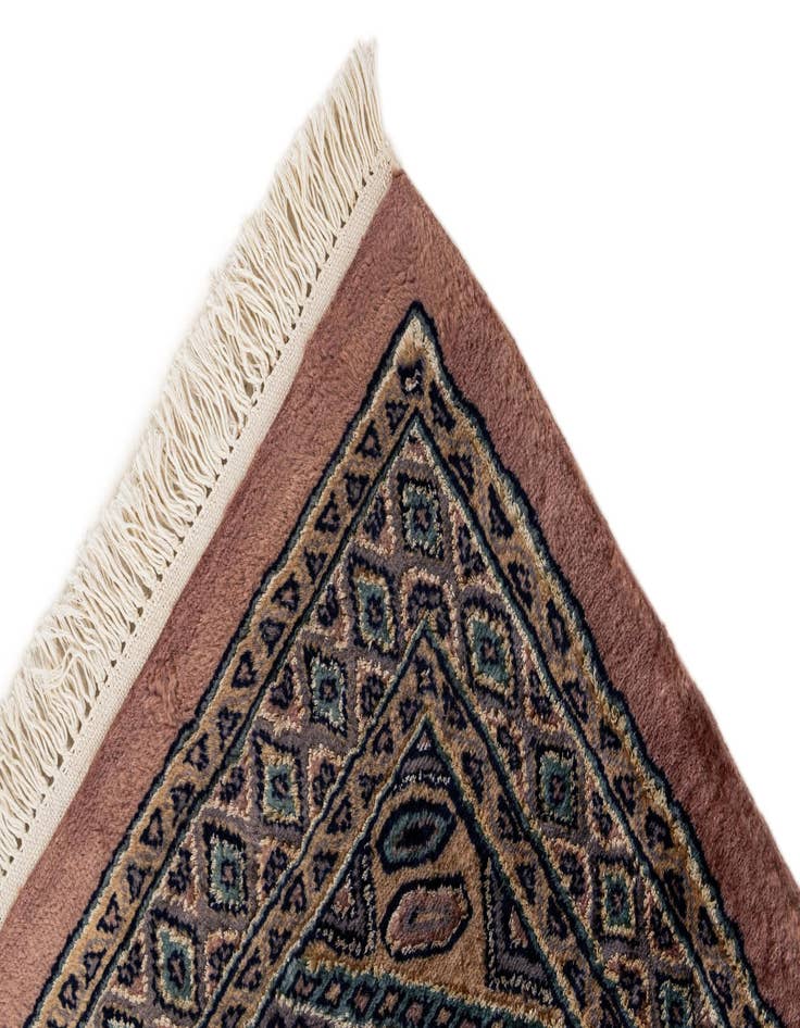 Detail image of 3' 2 x 5' 3  Hand Knotted Bokhara Oriental Rug