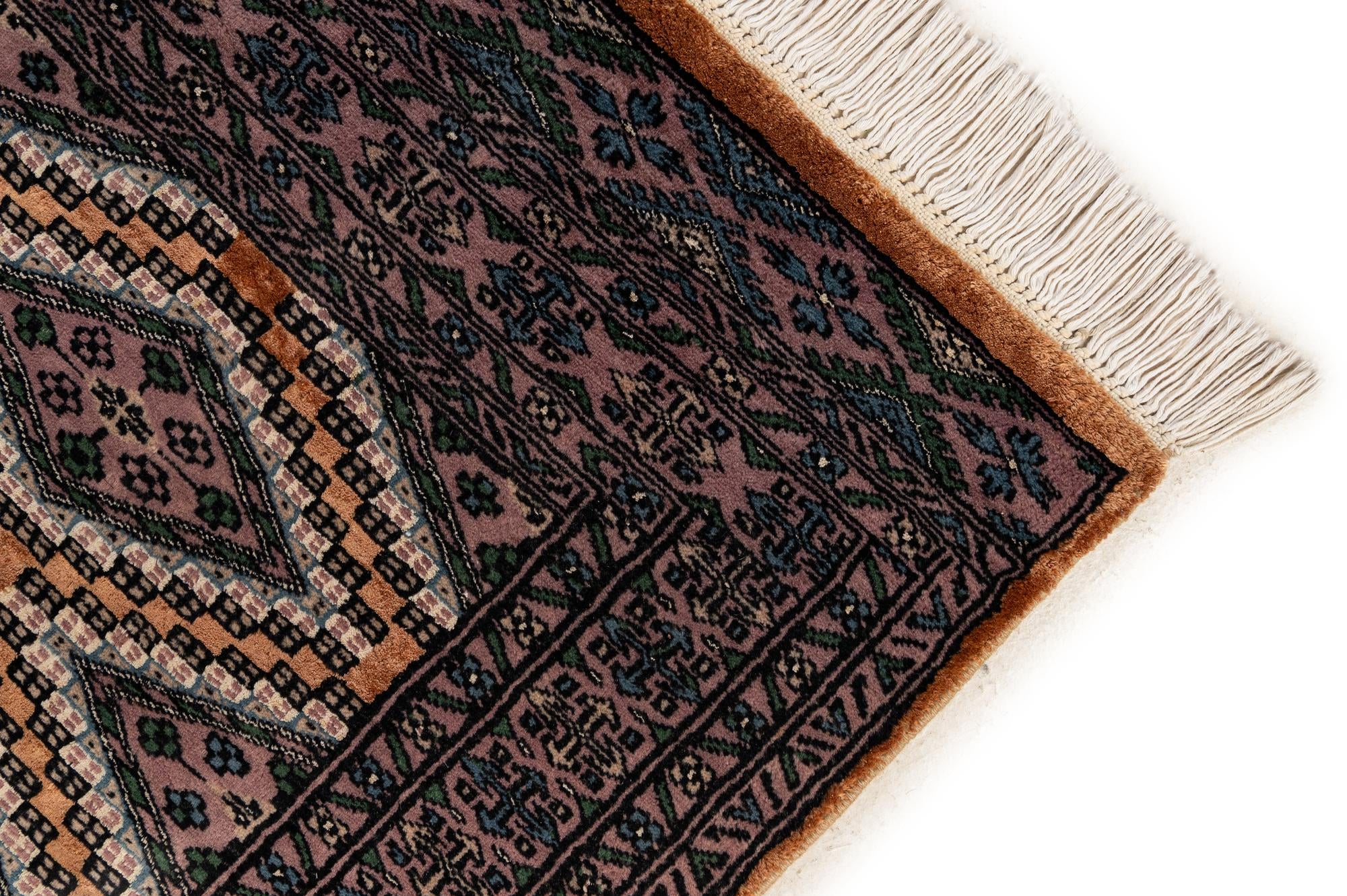 3' 7 x 4' 9 Hand Knotted Bokhara Oriental Rug