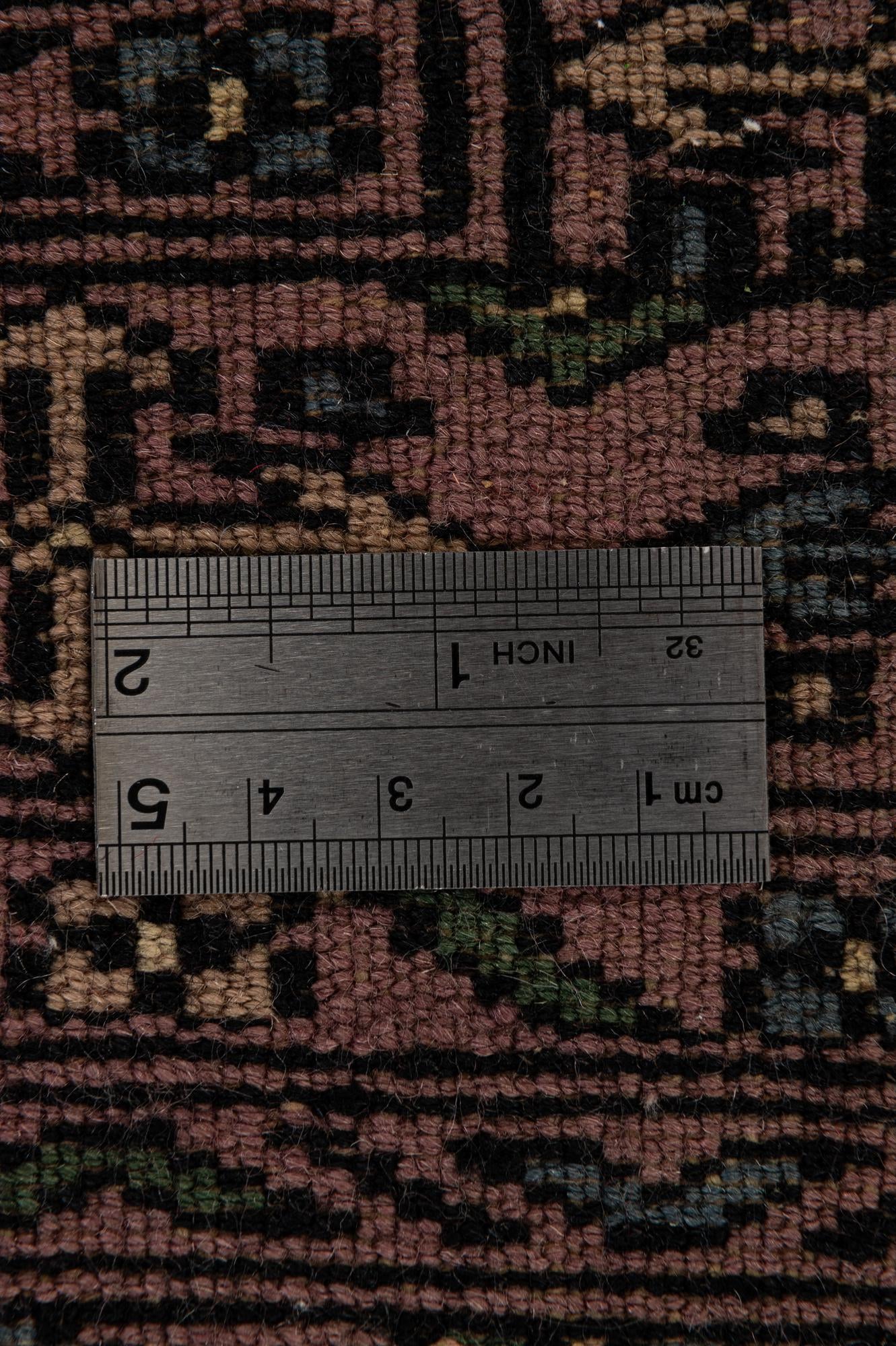3' 7 x 4' 9 Hand Knotted Bokhara Oriental Rug