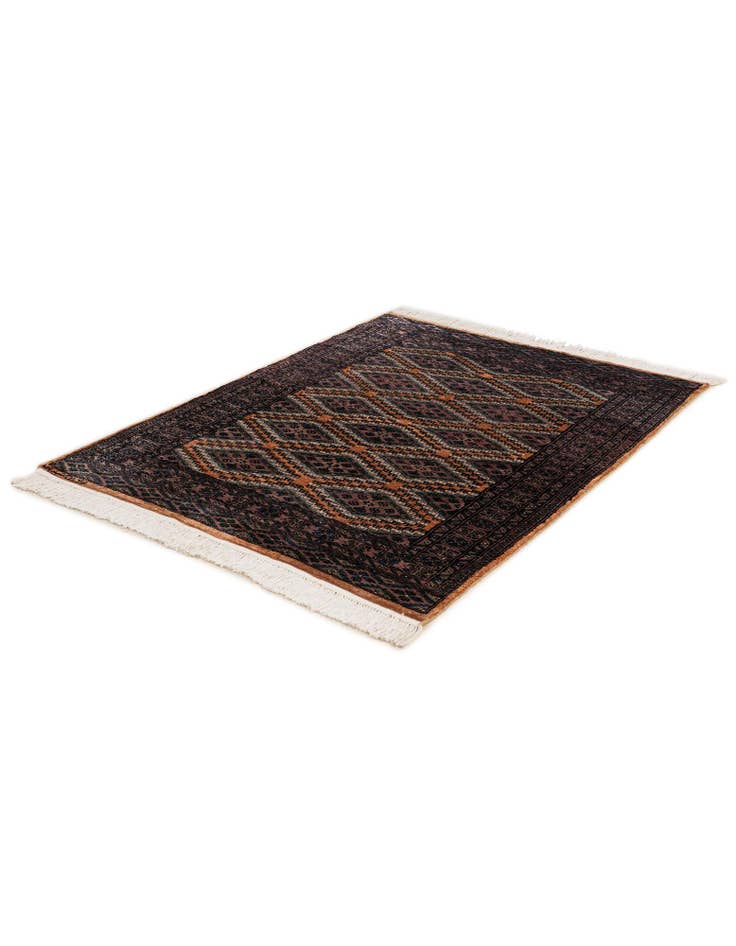 Detail image of 3' 7 x 4' 9 Hand Knotted Bokhara Oriental Rug