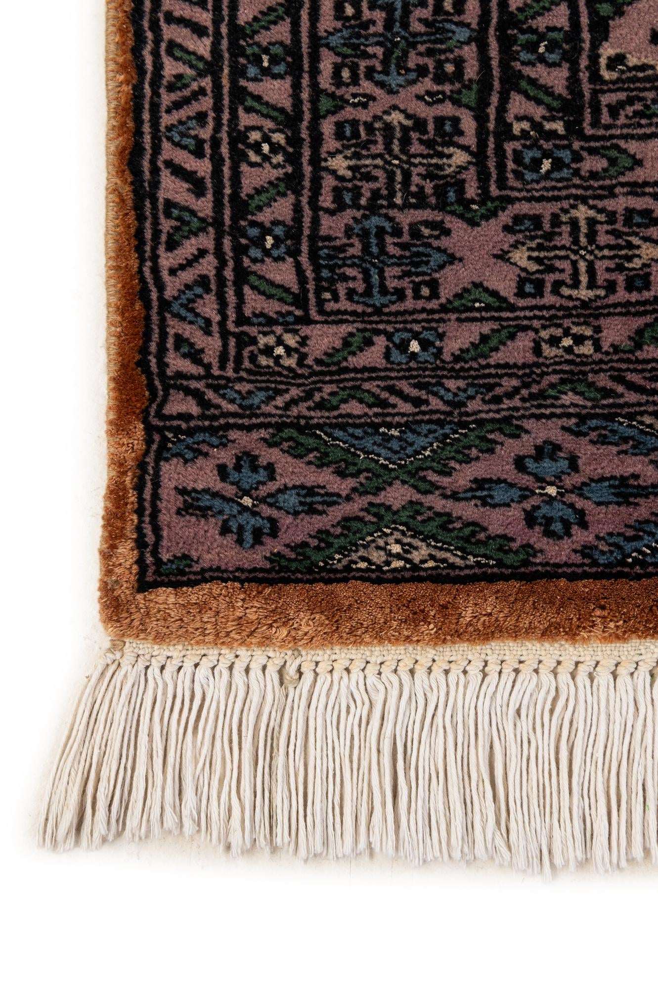 3' 7 x 4' 9 Hand Knotted Bokhara Oriental Rug