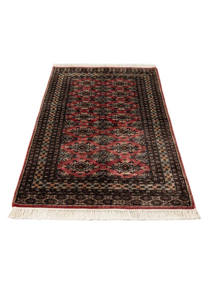 3' 1 x 5' 4 Hand Knotted Bokhara Oriental Rug