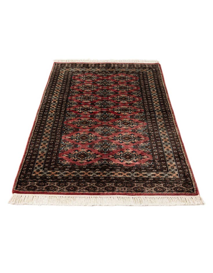 Detail image of 3' 1 x 5' 4 Hand Knotted Bokhara Oriental Rug