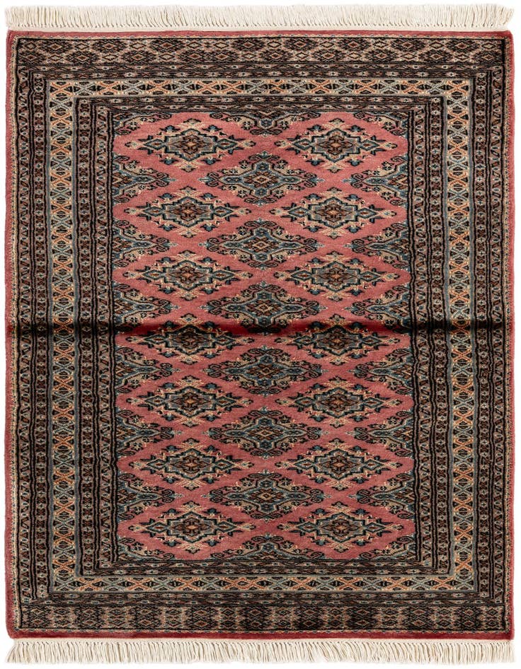 Detail image of 3' 1 x 5' 4 Hand Knotted Bokhara Oriental Rug