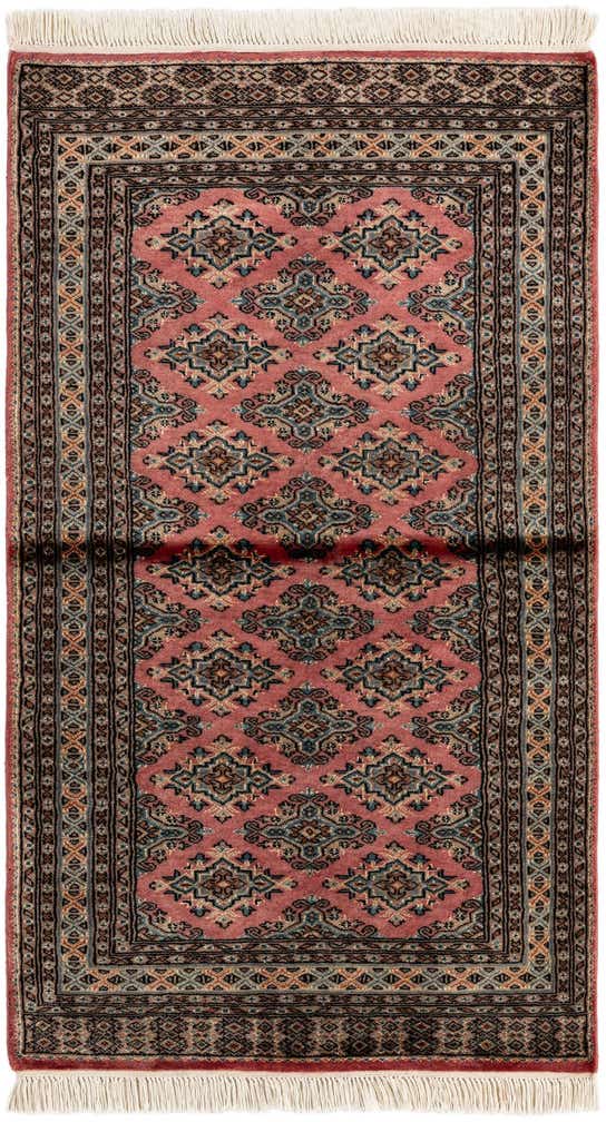 3' 1 x 5' 4 Hand Knotted Bokhara Oriental Rug