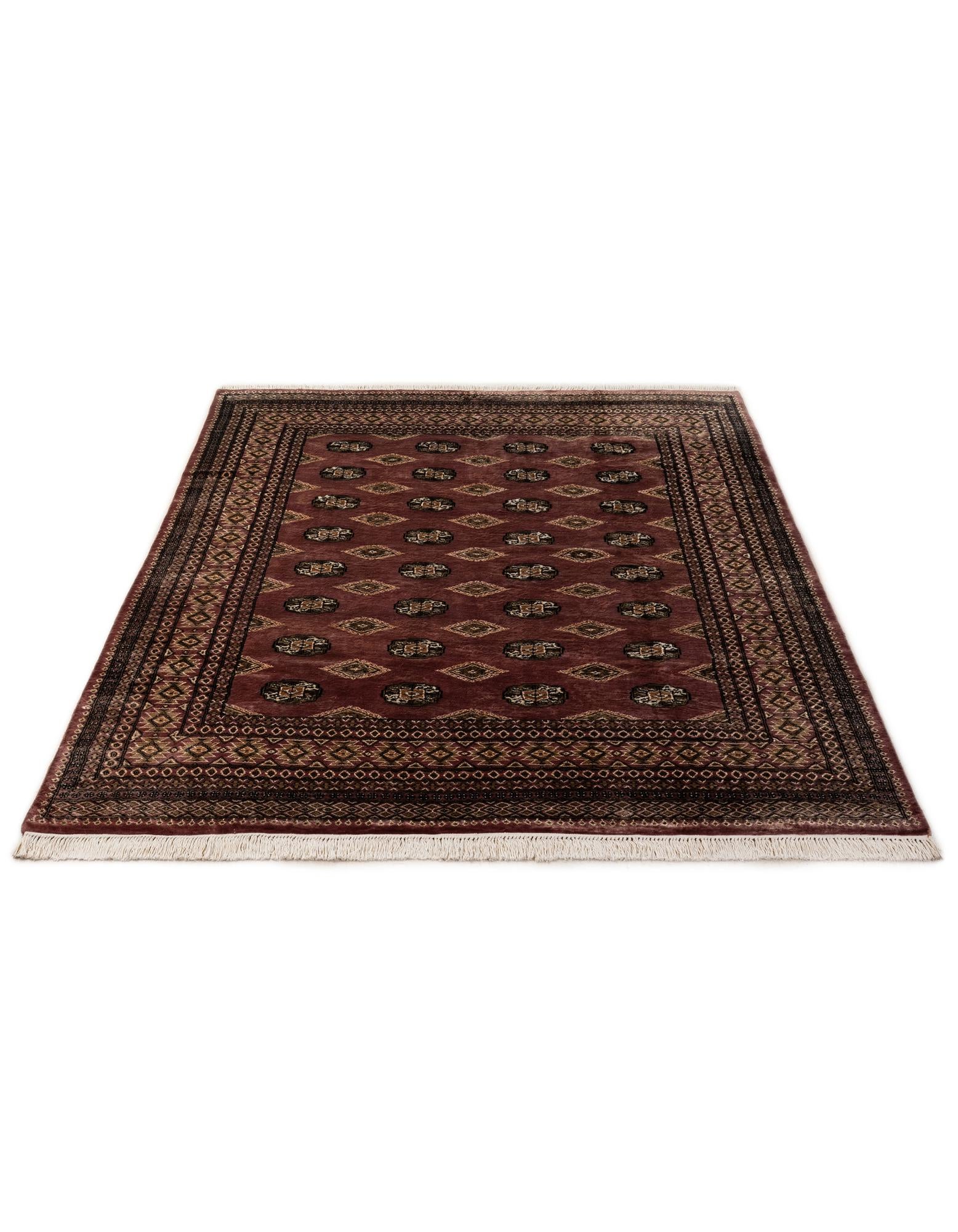 6' 8 x 9' 2 Hand Knotted Bokhara Oriental Rug