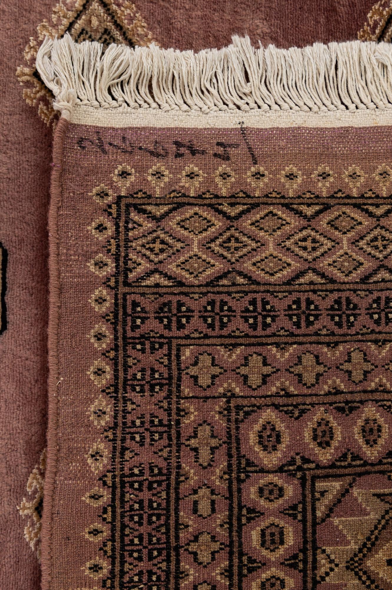 6' 8 x 9' 2 Hand Knotted Bokhara Oriental Rug
