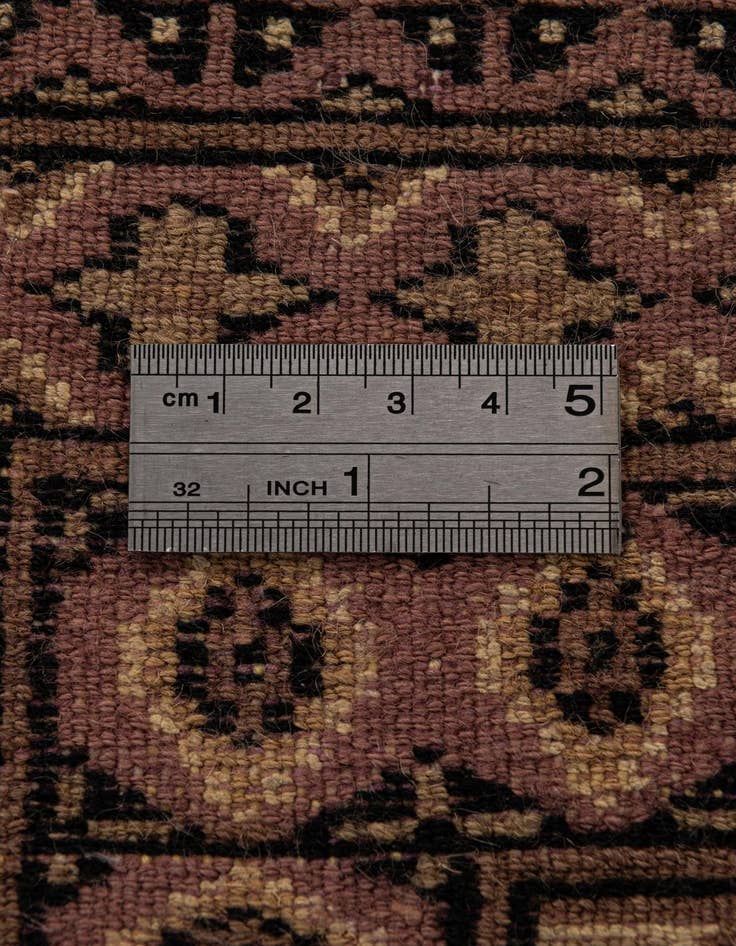 Detail image of 6' 8 x 9' 2  Hand Knotted Bokhara Oriental Rug