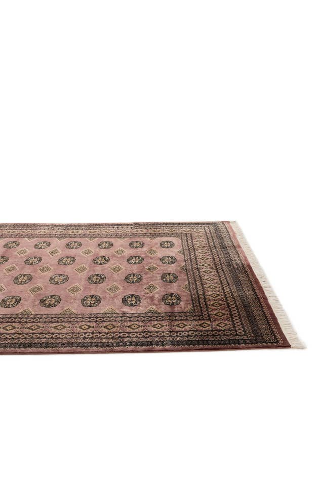 Detail image of 6' 8 x 9' 2 Hand Knotted Bokhara Oriental Rug