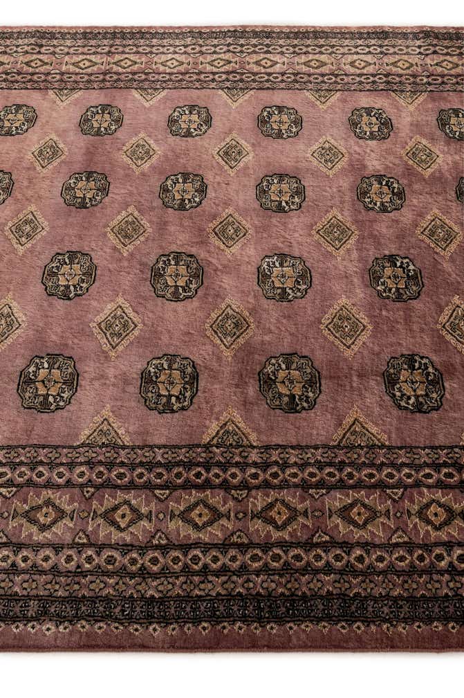 6' 8 x 9' 2 Hand Knotted Bokhara Oriental Rug