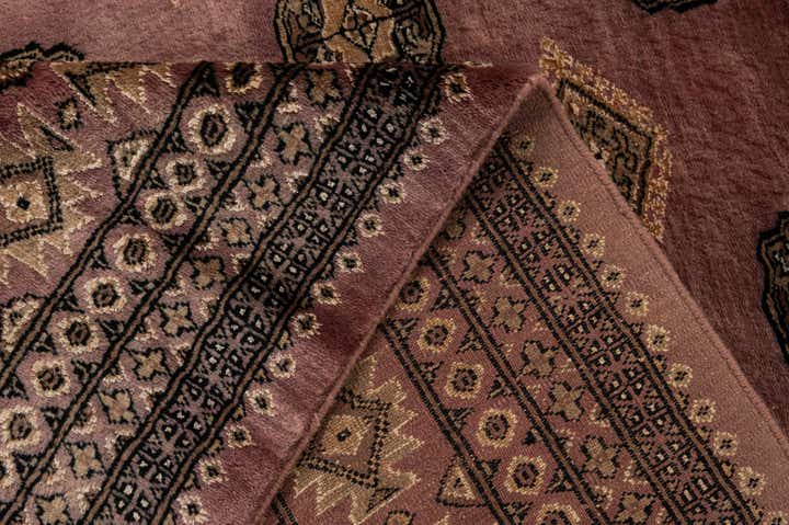 6' 8 x 9' 2 Hand Knotted Bokhara Oriental Rug