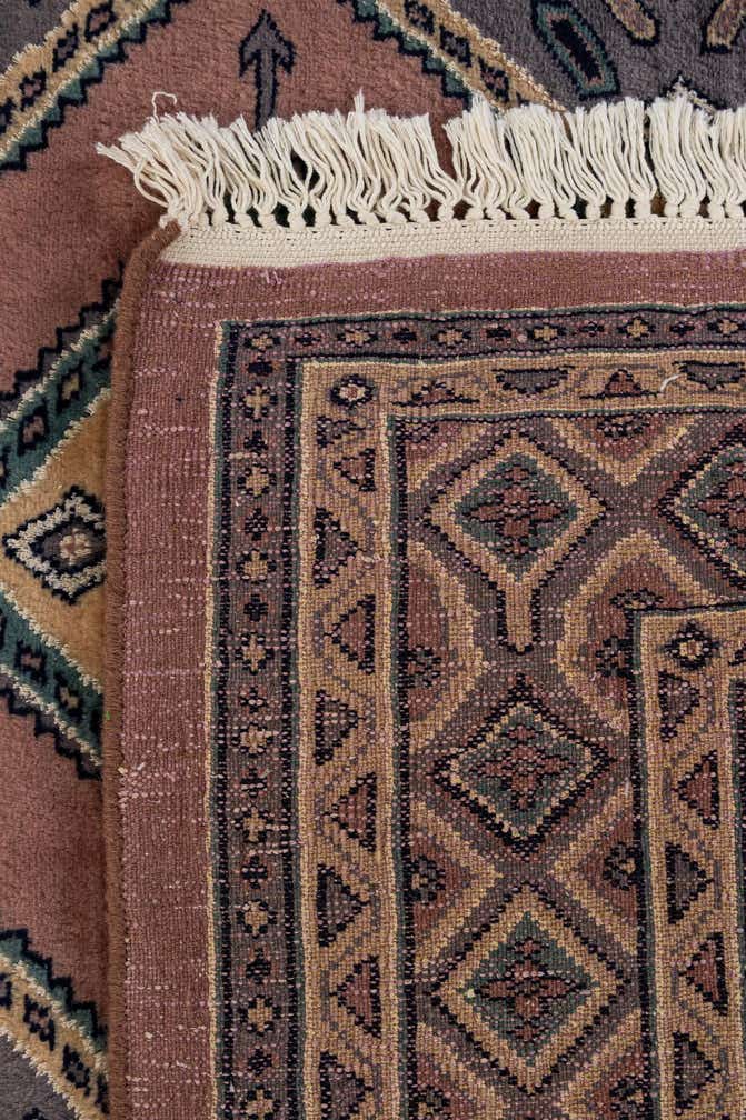 5' 2 x 7' 6 Hand Knotted Bokhara Oriental Rug