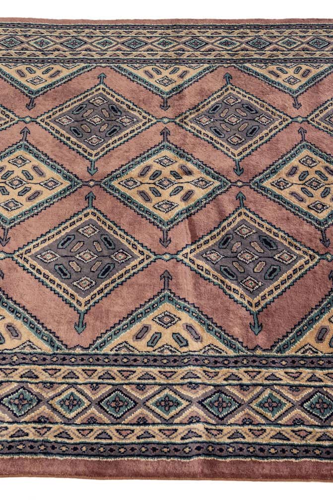 5' 2 x 7' 6 Hand Knotted Bokhara Oriental Rug