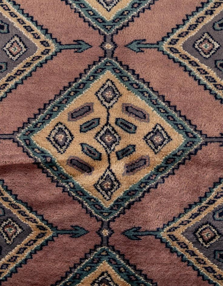 Detail image of 5' 2 x 7' 6  Hand Knotted Bokhara Oriental Rug