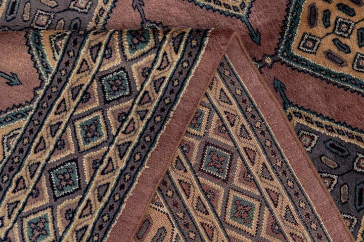 5' 2 x 7' 6 Hand Knotted Bokhara Oriental Rug