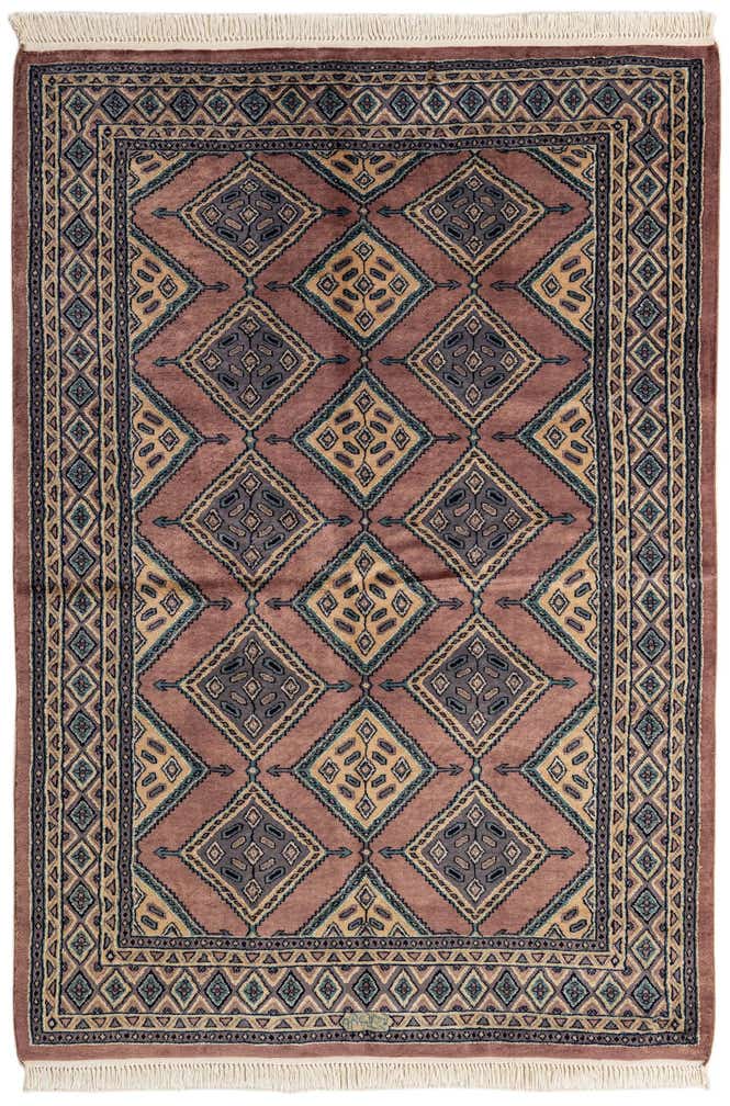 5' 2 x 7' 6 Hand Knotted Bokhara Oriental Rug