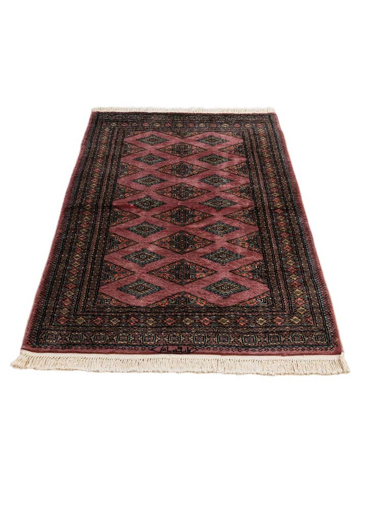 3' x 5' 2 Hand Knotted Bokhara Rug