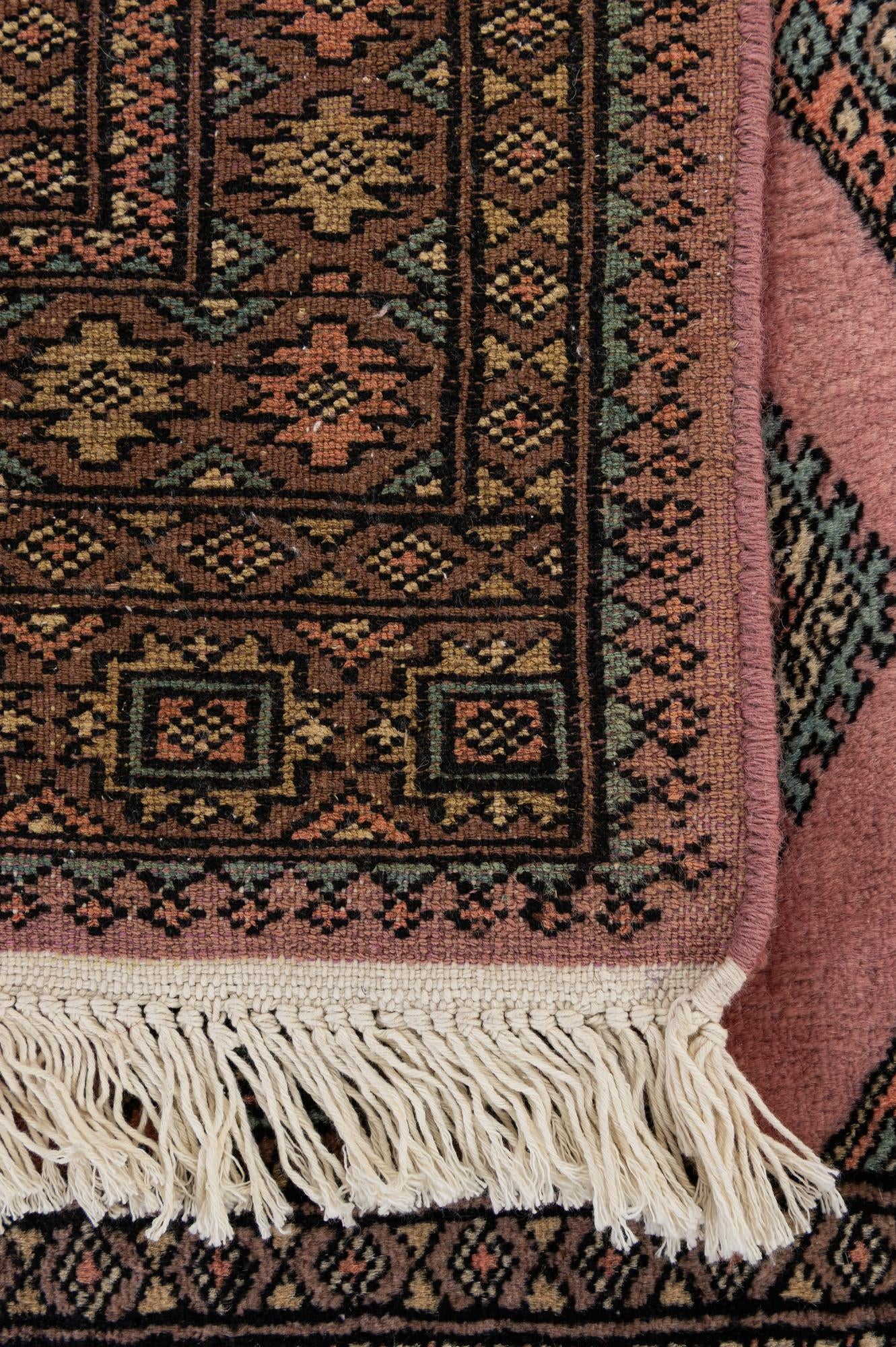 90cm x 155cm anudado a mano Bokhara Alfombra