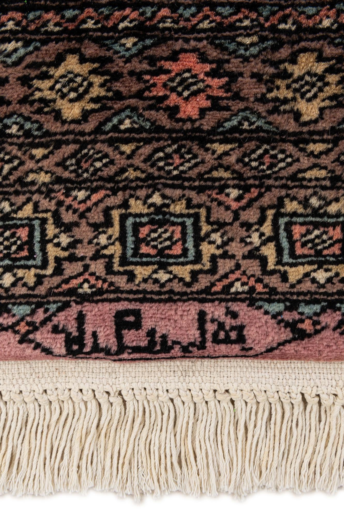 90cm x 155cm anudado a mano Bokhara Alfombra