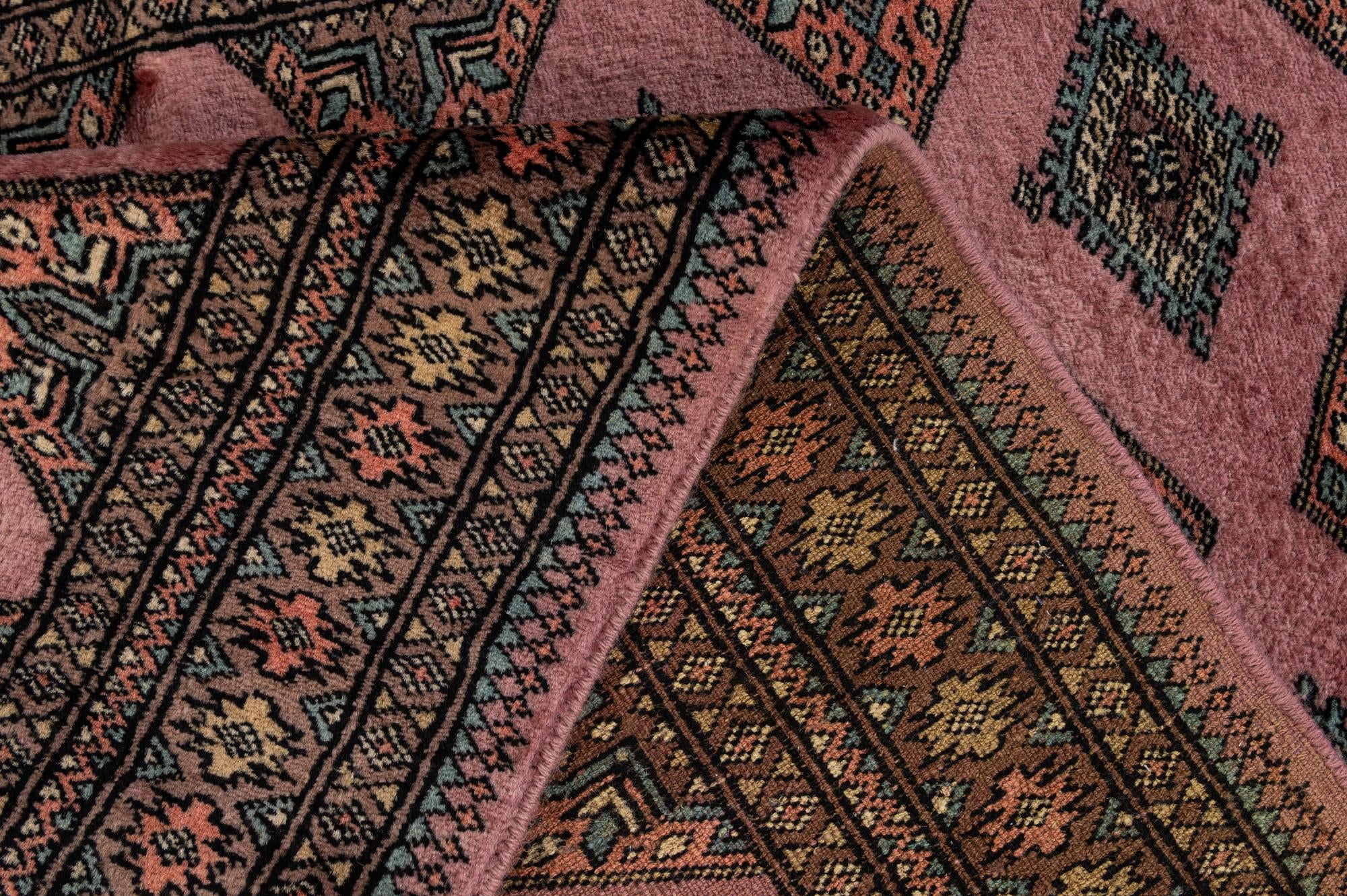 90cm x 155cm anudado a mano Bokhara Alfombra