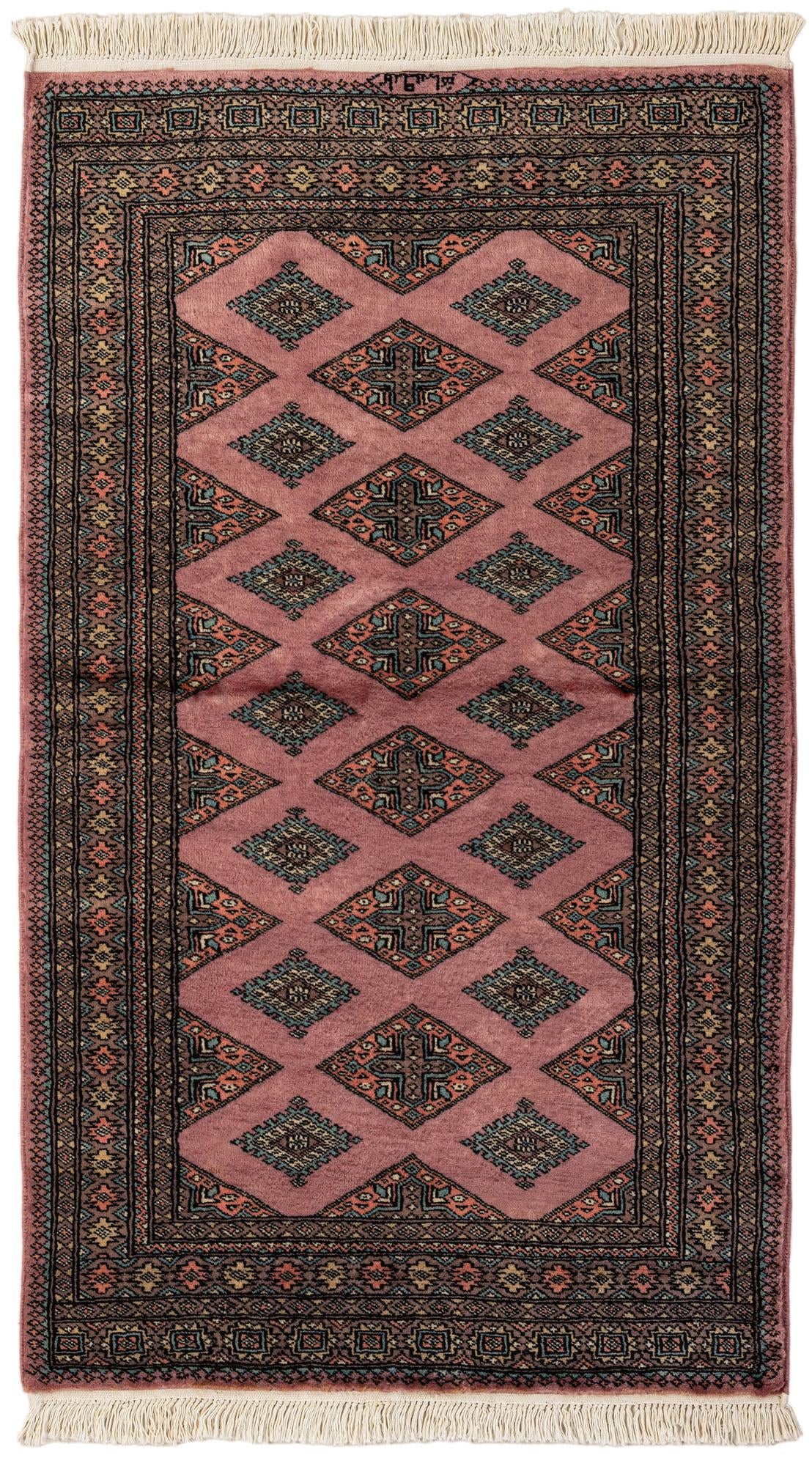 90cm x 155cm anudado a mano Bokhara Alfombra