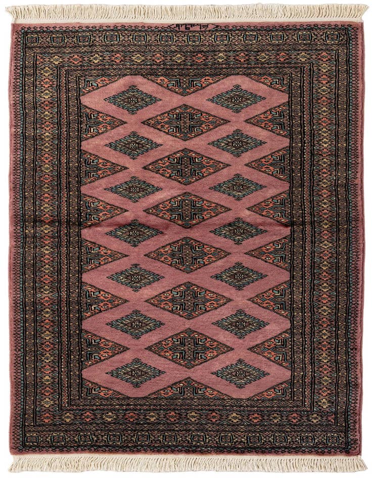 Detail image of 3' x 5' 2 Hand Knotted Bokhara Rug