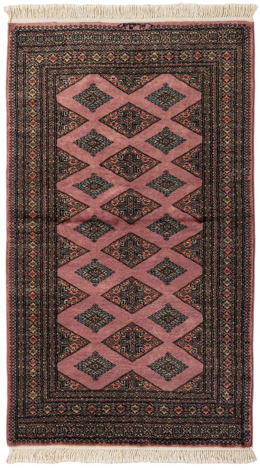 Detail image of 3' x 5' 2 Hand Knotted Bokhara Rug