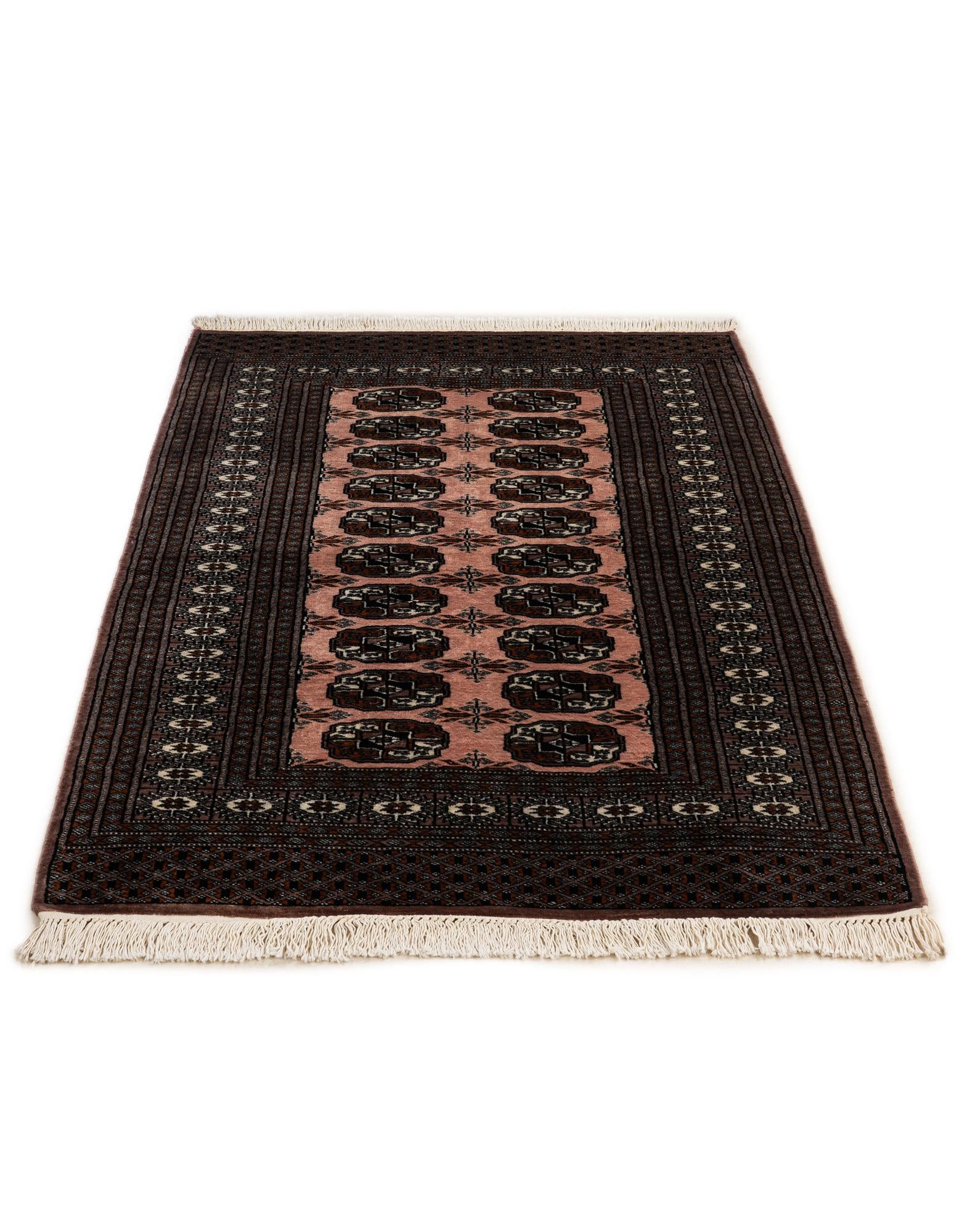 3' 3 x 5' Hand Knotted Bokhara Oriental Wool Rug
