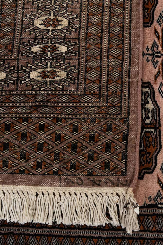 3' 3 x 5' Hand Knotted Bokhara Oriental Wool Rug
