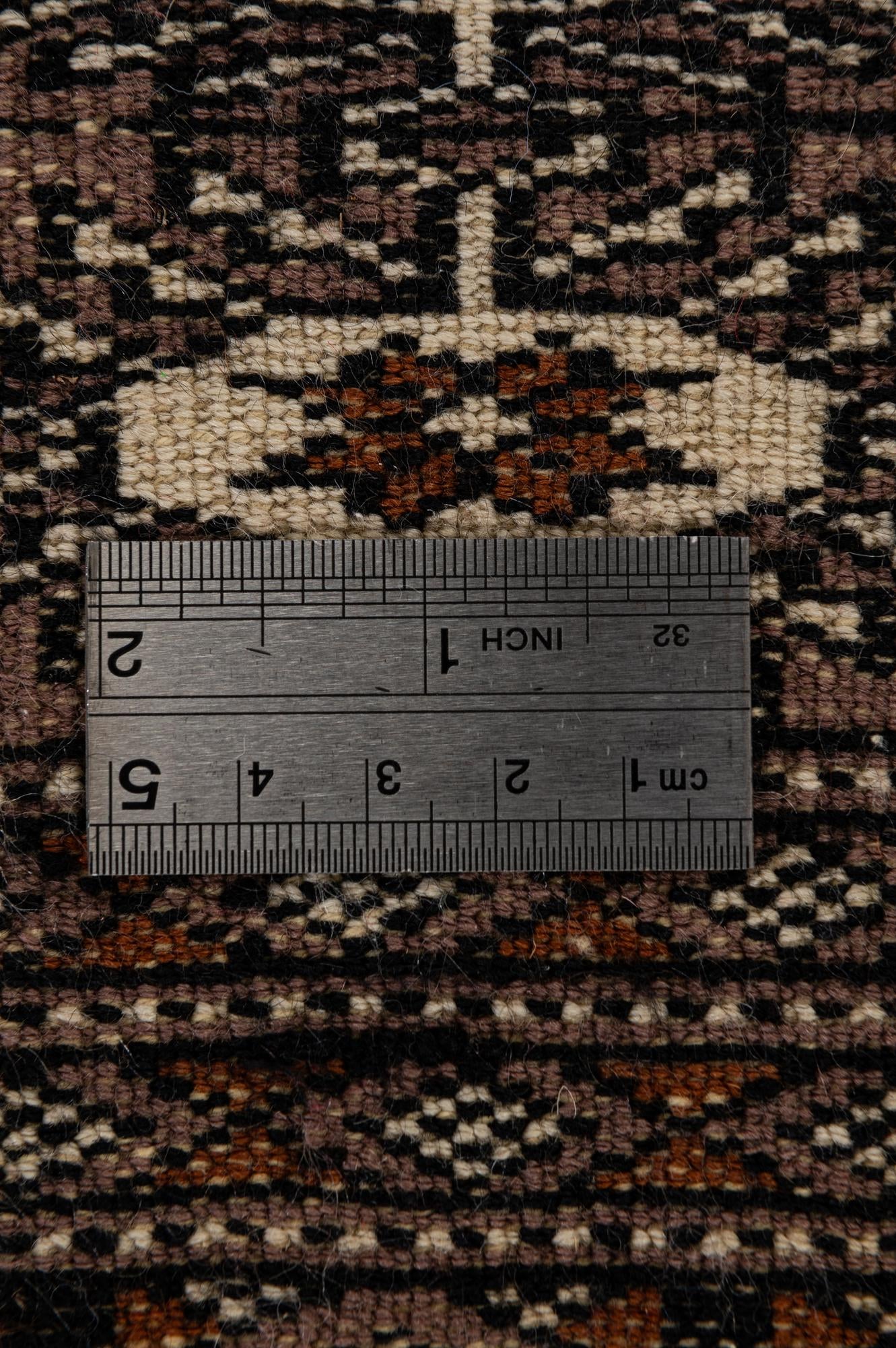3' 3 x 5' Hand Knotted Bokhara Oriental Wool Rug