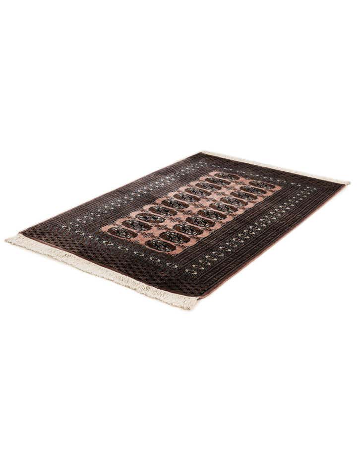 3' 3 x 5' Hand Knotted Bokhara Oriental Wool Rug