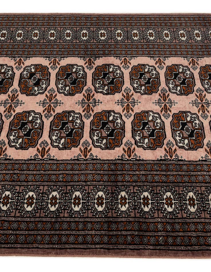Detail image of 3' 3 x 5'  Hand Knotted Bokhara Oriental Wool Rug
