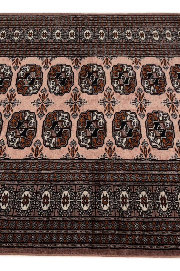 Detail image of 3' 3 x 5' Hand Knotted Bokhara Oriental Wool Rug