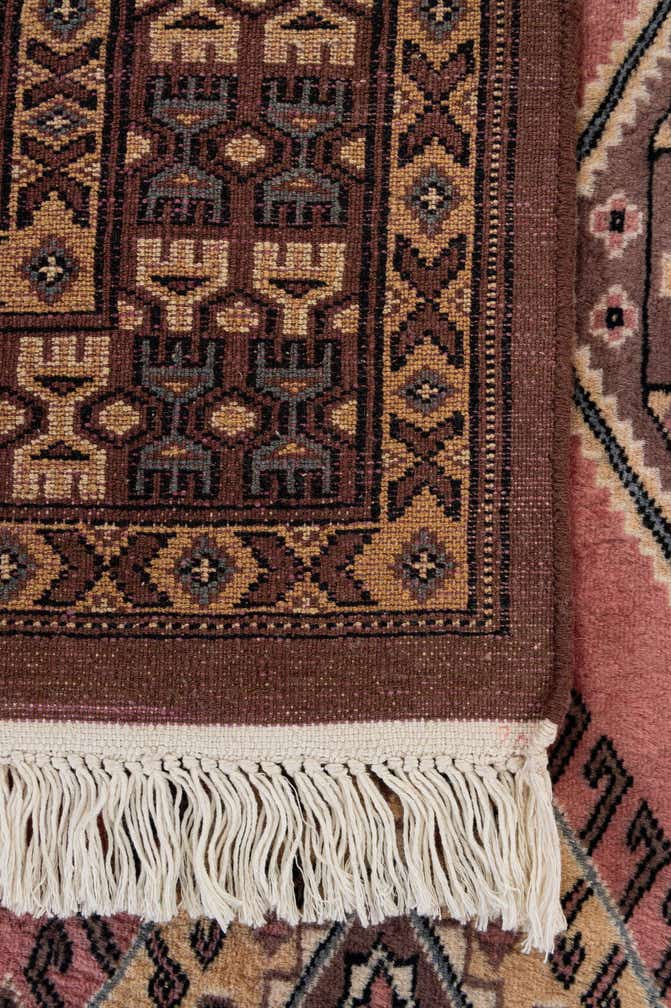 3' 2 x 5' 3 Hand Knotted Bokhara Oriental Rug