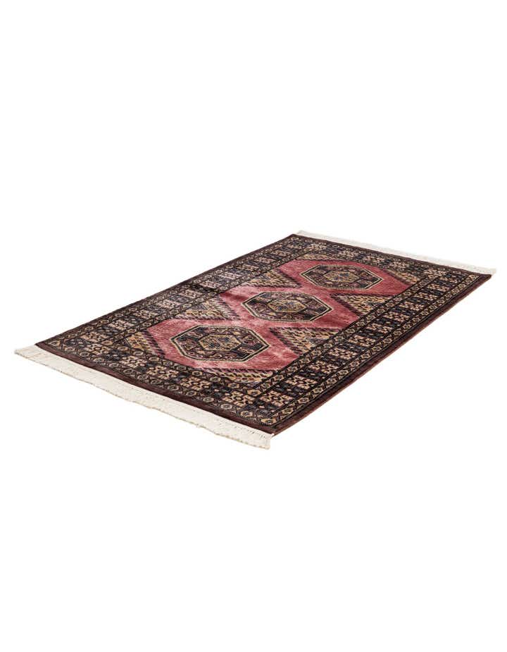 3' 2 x 5' 3 Hand Knotted Bokhara Oriental Rug