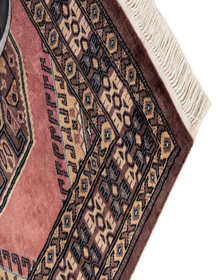 Detail image of 3' 2 x 5' 3  Hand Knotted Bokhara Oriental Rug