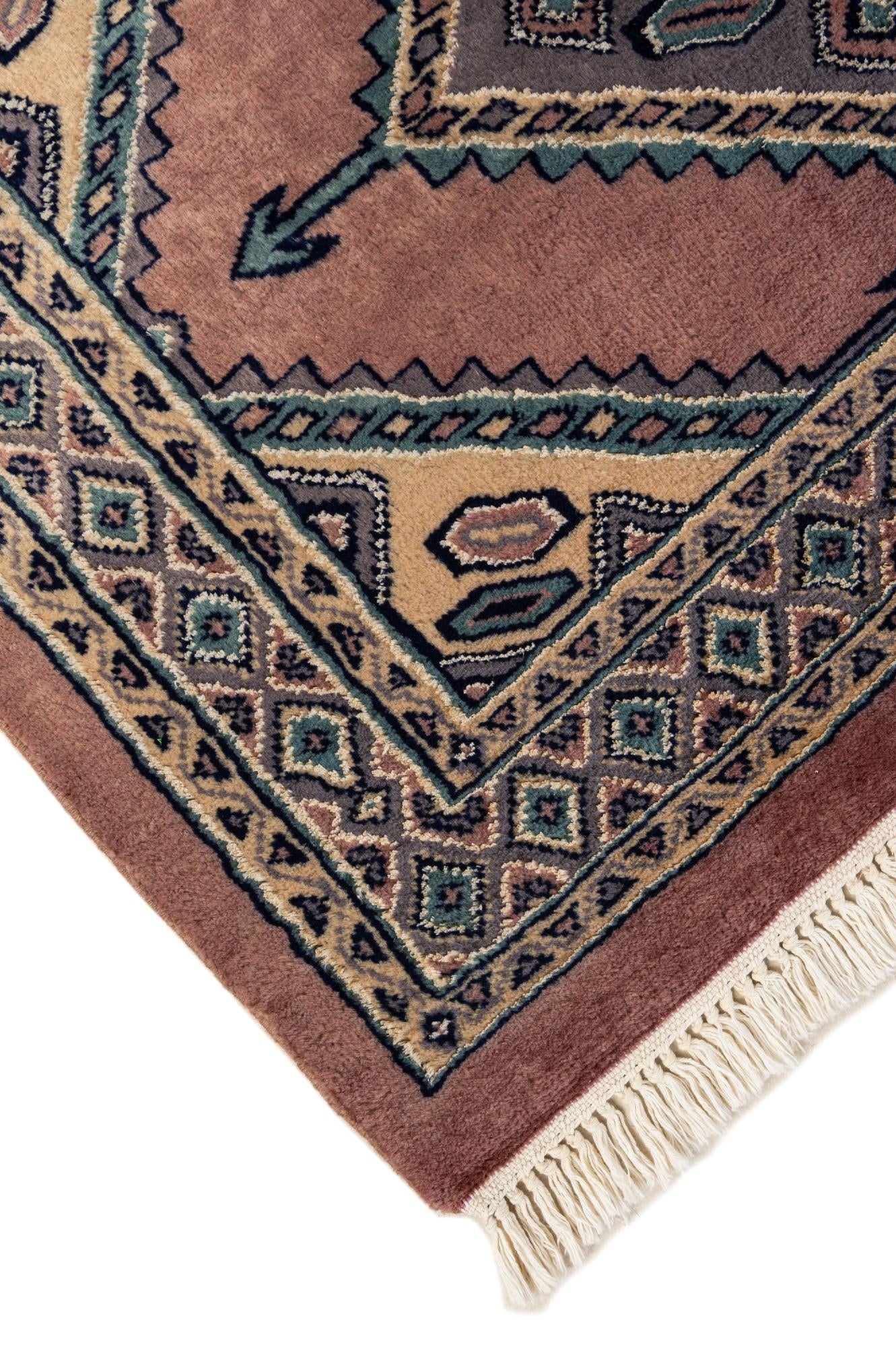 3' 1 x 4' 11 Hand Knotted Bokhara Oriental Rug