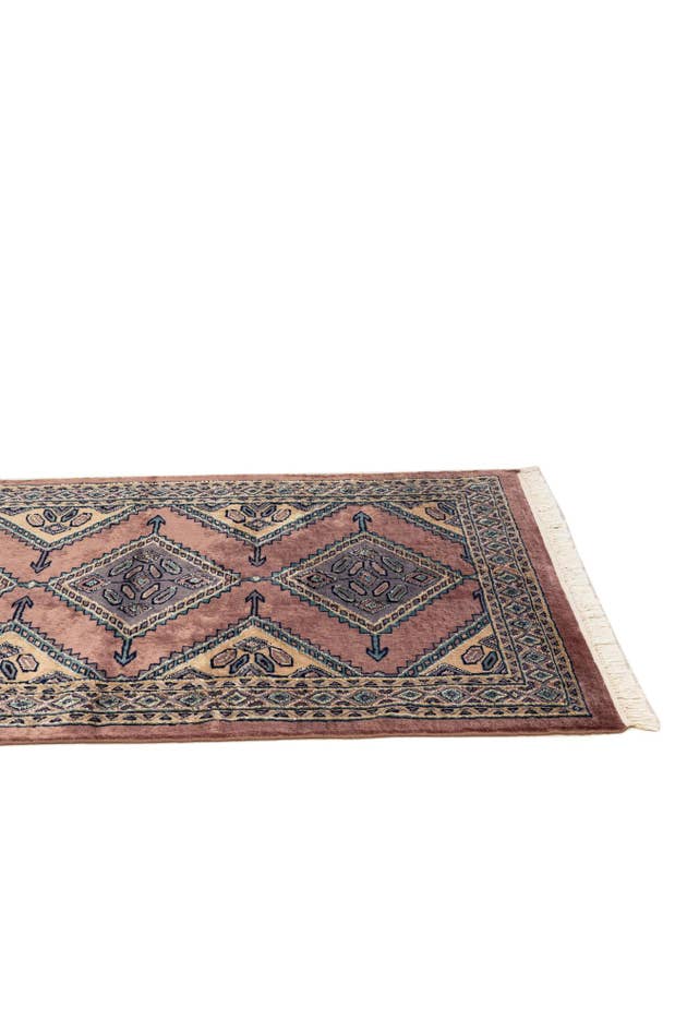 Detail image of 3' 1 x 4' 11 Hand Knotted Bokhara Oriental Rug