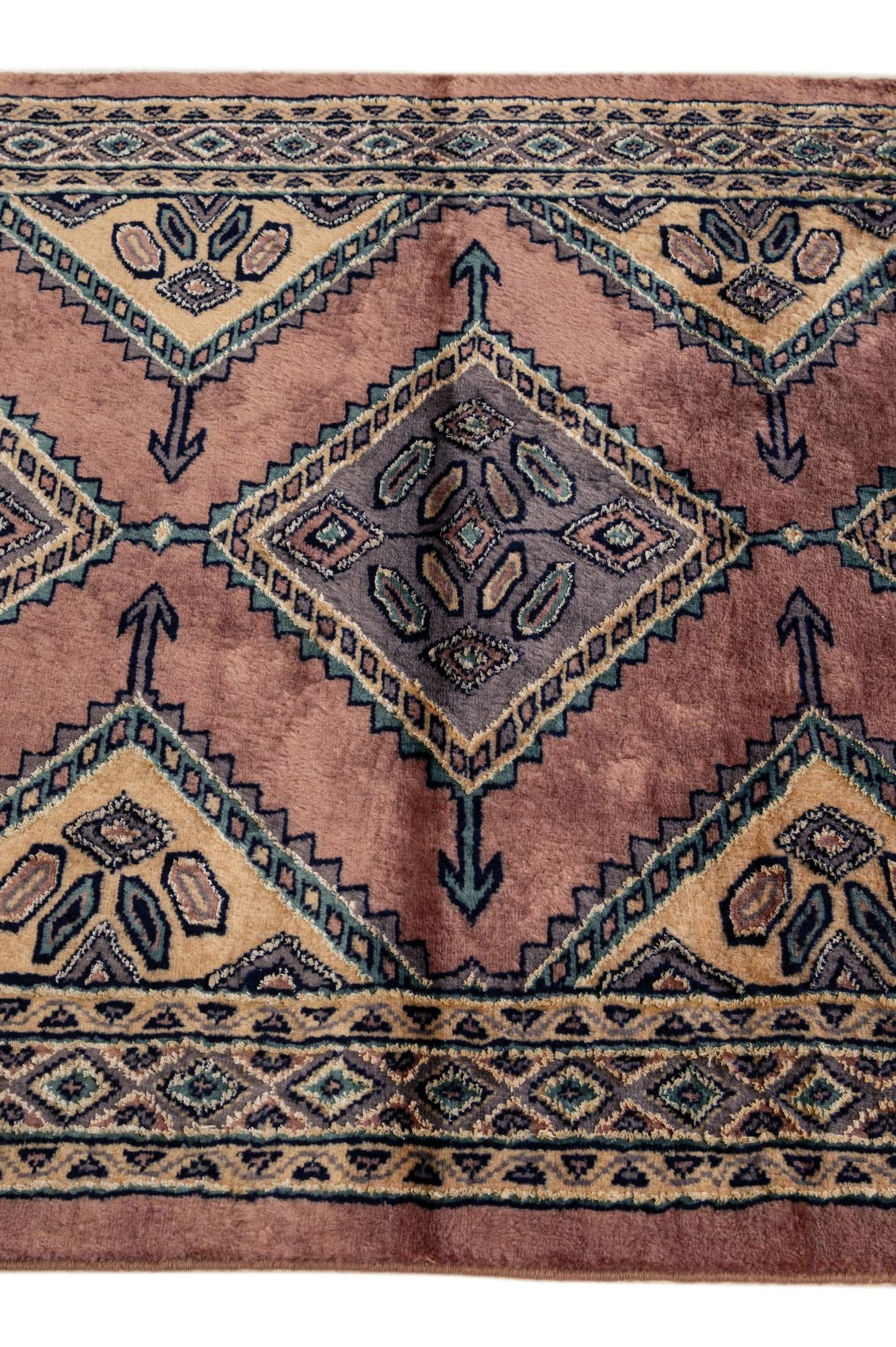 3' 1 x 4' 11 Hand Knotted Bokhara Oriental Rug