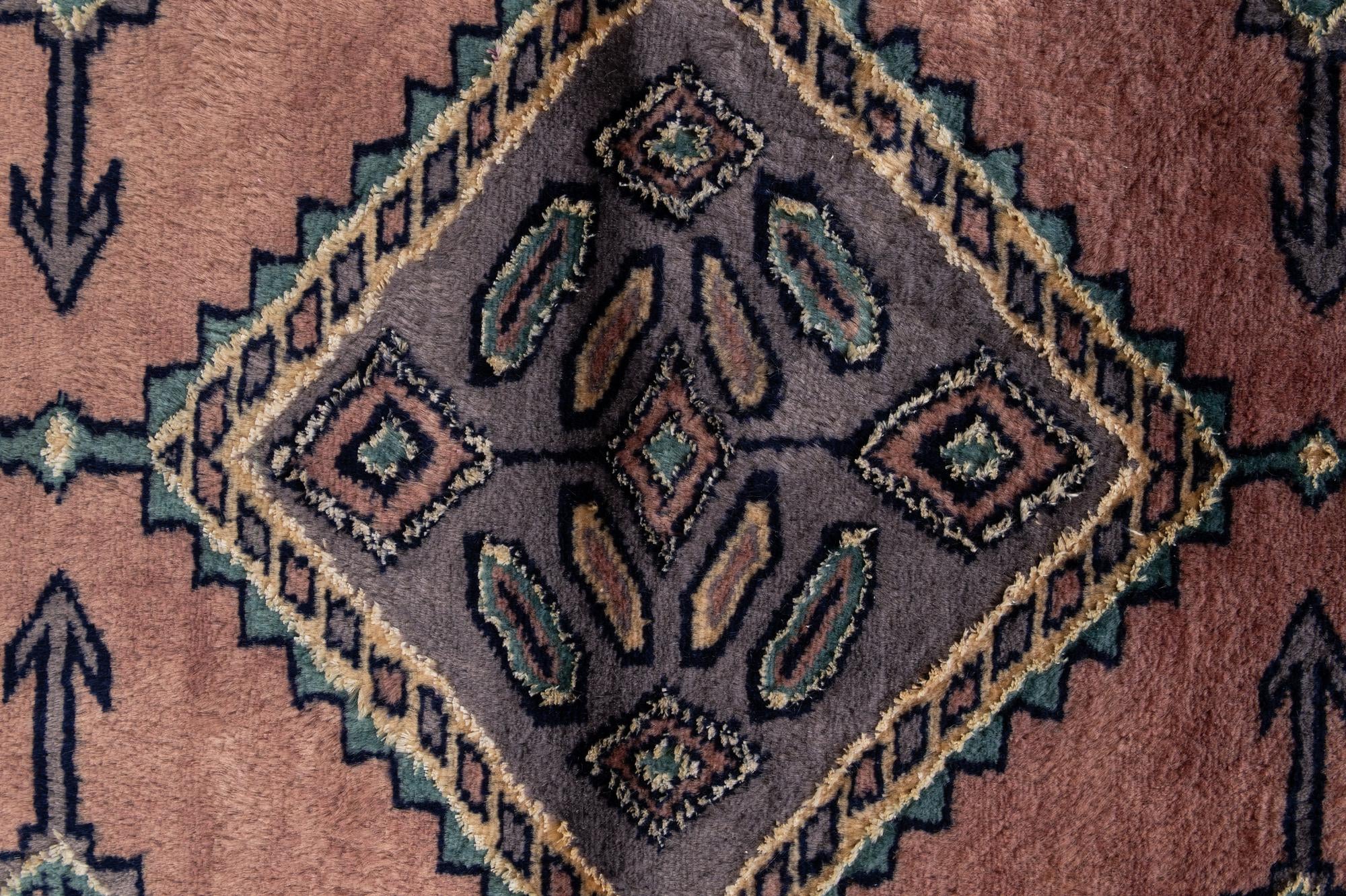 3' 1 x 4' 11 Hand Knotted Bokhara Oriental Rug