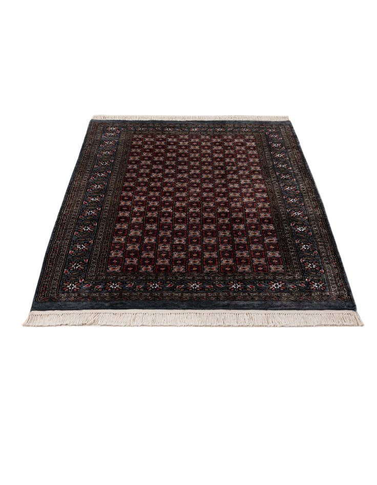 Detail image of 4' 4 x 5' 11 Hand Knotted Bokhara Oriental Rug