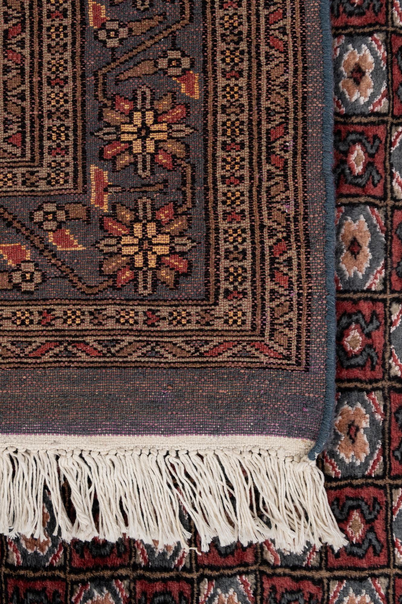 4' 4 x 5' 11 Hand Knotted Bokhara Oriental Rug