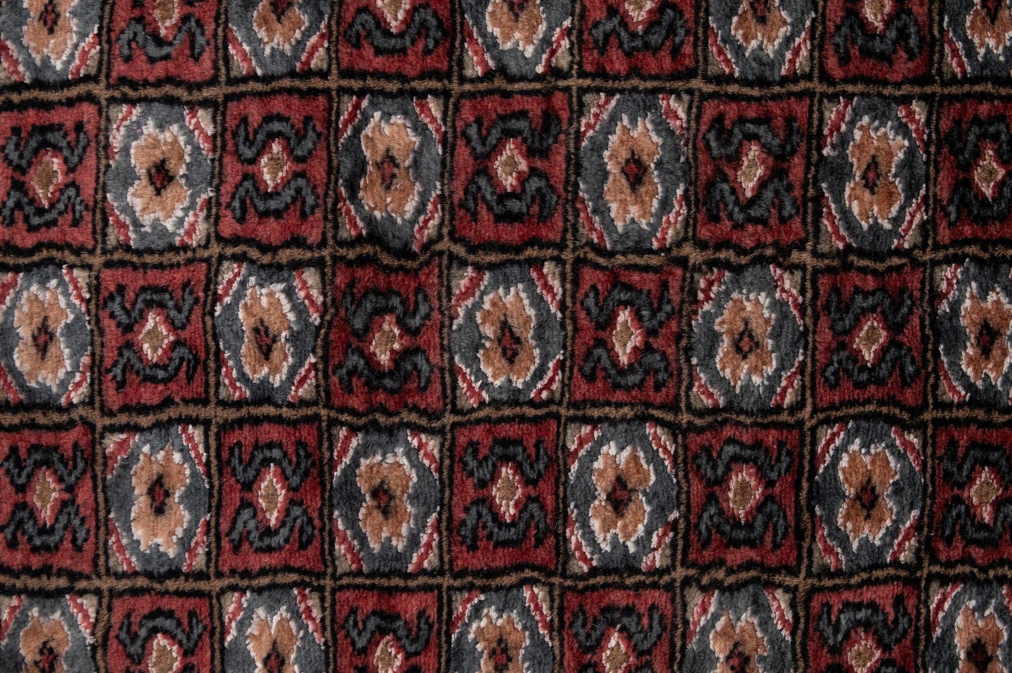4' 4 x 5' 11 Hand Knotted Bokhara Oriental Rug