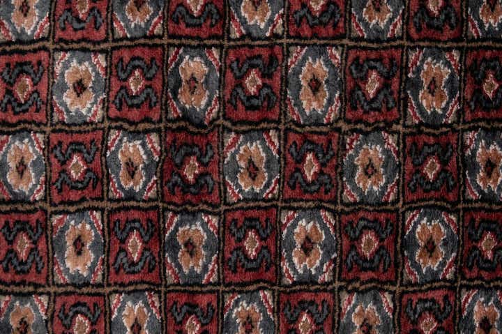 4' 4 x 5' 11 Hand Knotted Bokhara Oriental Rug