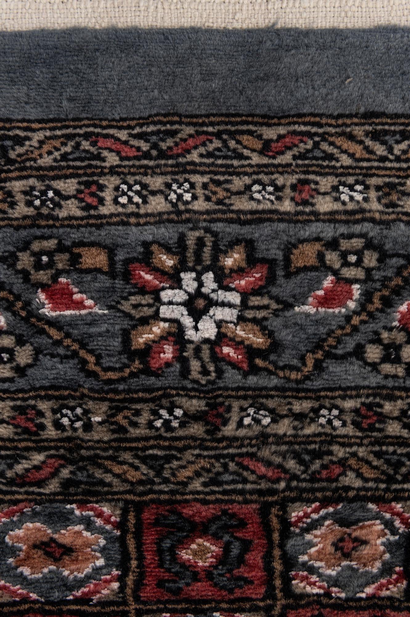 4' 4 x 5' 11 Hand Knotted Bokhara Oriental Rug