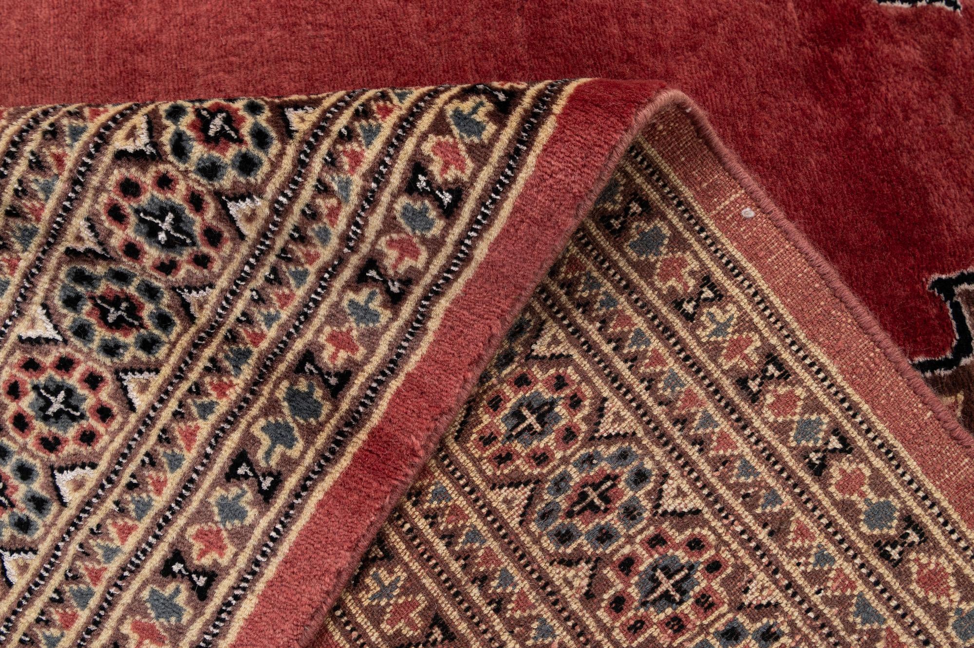 4' 4 x 5' 11 Hand Knotted Bokhara Oriental Rug