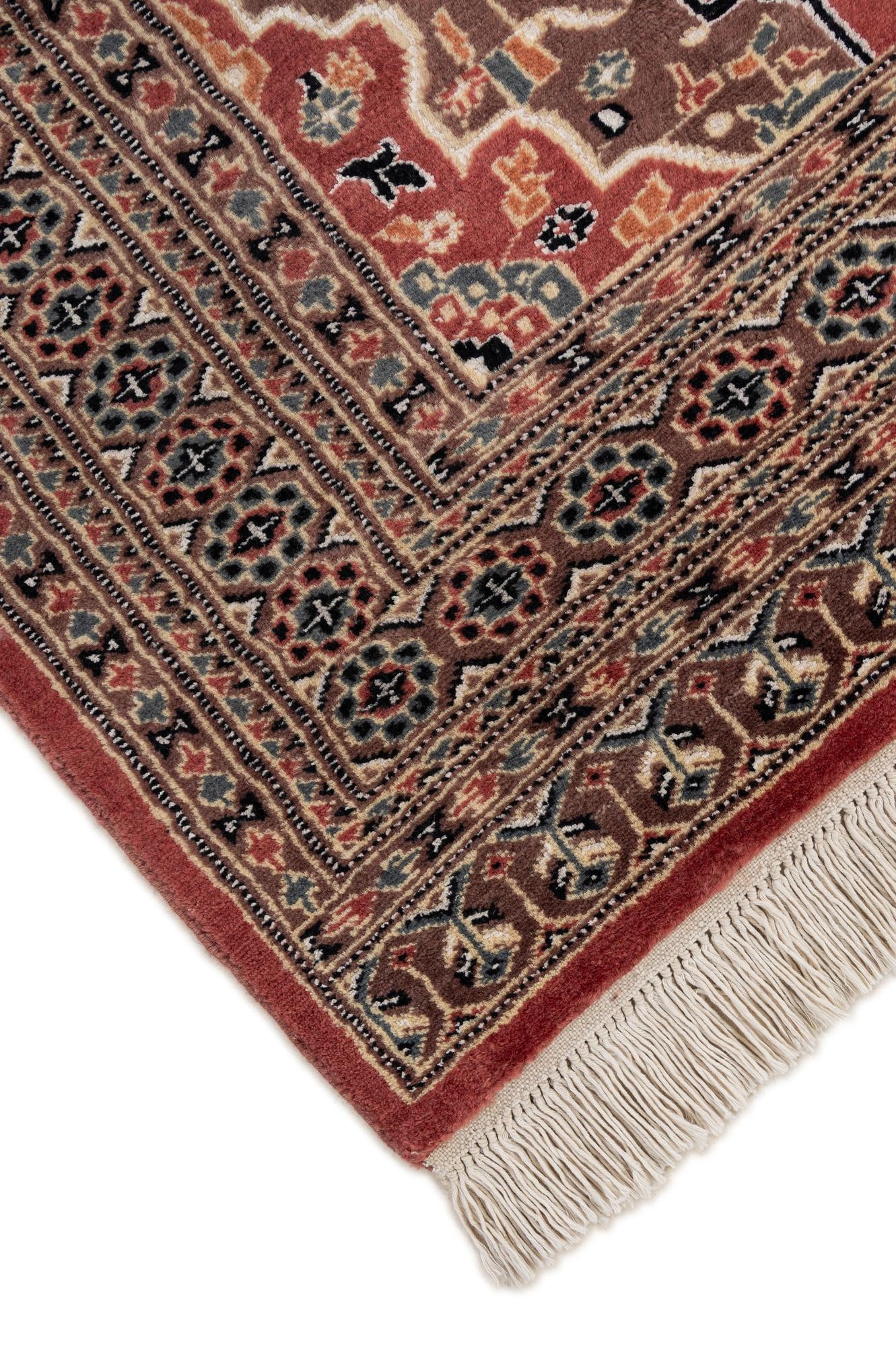 4' 4 x 5' 11 Hand Knotted Bokhara Oriental Rug