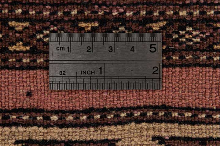 4' 2 x 6' 5 Hand Knotted Bokhara Wool Rug